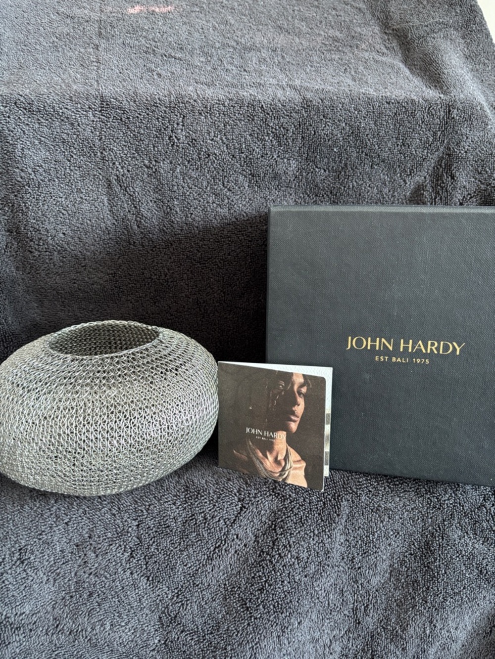 John Hardy Classic Chain Woven Basket